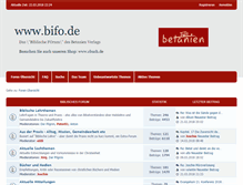 Tablet Screenshot of bifo.de